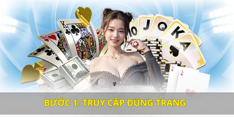 Thành viên phải vào đúng website chính thức khi tham gia nền tảng